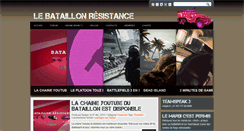 Desktop Screenshot of bataillon-resistance.com